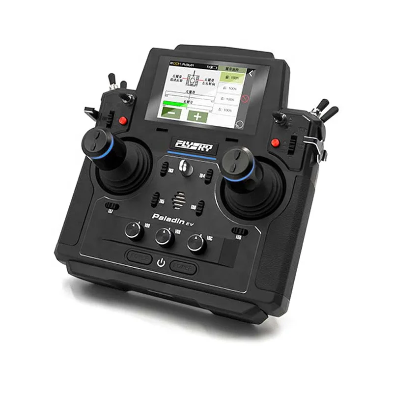 Flysky 2.4G 18CH PL18EV Transmitter Radio System with FGR12B FGR8B Receiver 3.5Inch TFT Touch Screen for RC Boat Car Tank Model