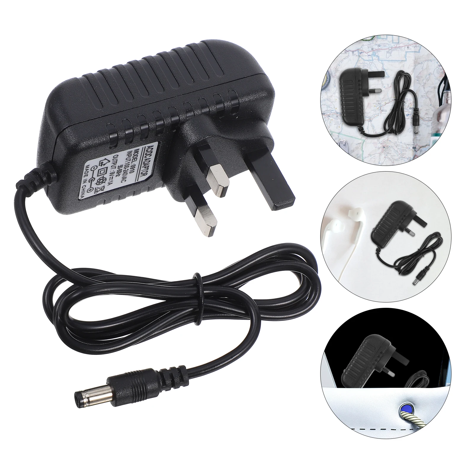 

Uk Plug Adapter Converter Wall Usb Outlet Adapter Multi Plug Converter Fast Charging Voltage Step-Up Down 12V Dc