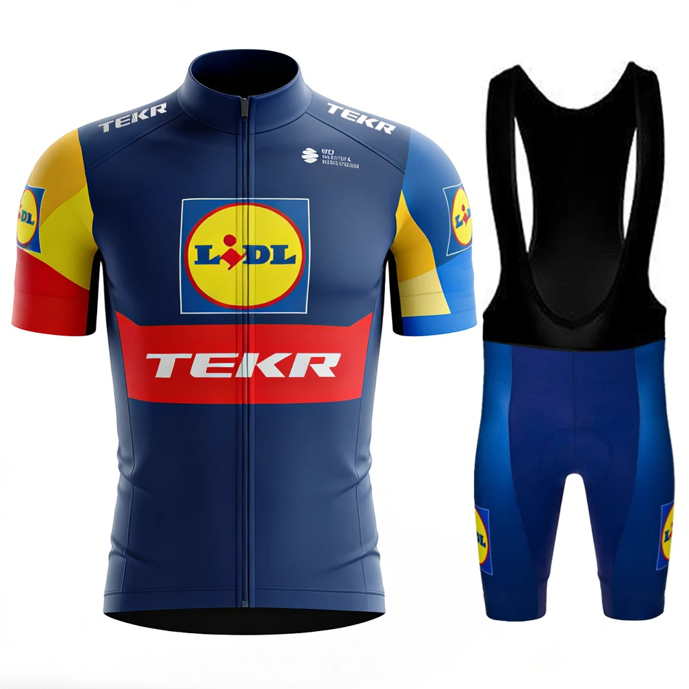 

Cycling Set Men's Suit TEKR Maillot Cyclisme Road Bike Uniform Man Pants Bicycle Jerseys Wear Sports Jersey 2026 Mens Clothes