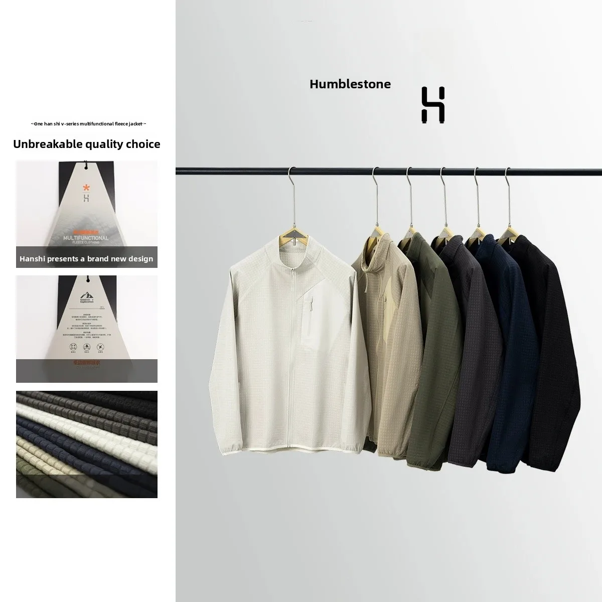 

Мужское пальто-джато с воротником-стойкой в клетку из технической ткани Fce 3D, теплое и рубашка для осеннего сезона