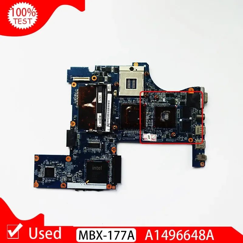 

Used Laptop Motherboard DAGD1BMB8B0 Rev:B For Sony Vaio VGN-CR MBX-177 MBX-177A Main Board A1496648A