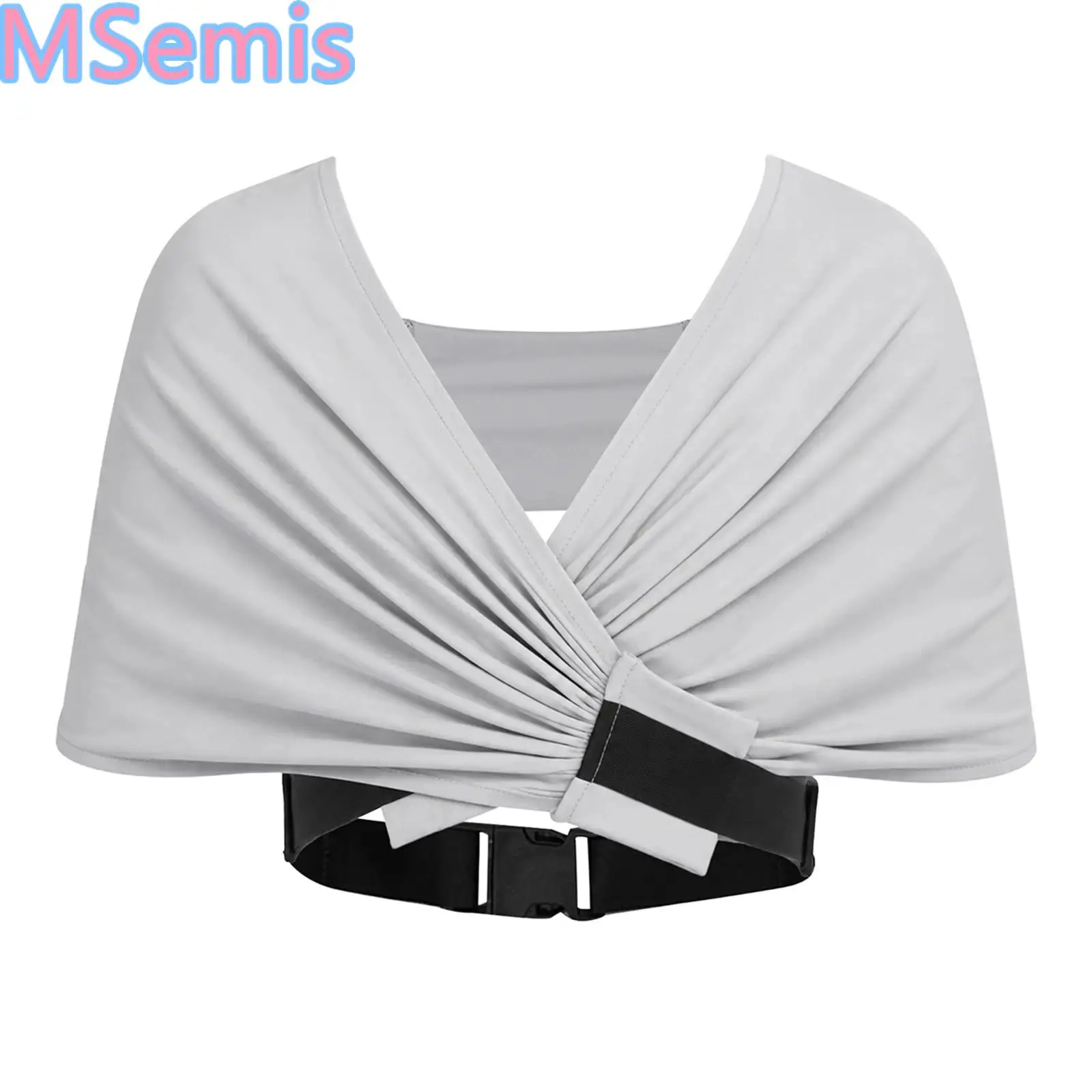 Kid Boys Girls Anti-Strip Compression Shirt Special Needs Adaptive Clothing for Wearing All Day Adjustable Buckle Belt Wrap Tops