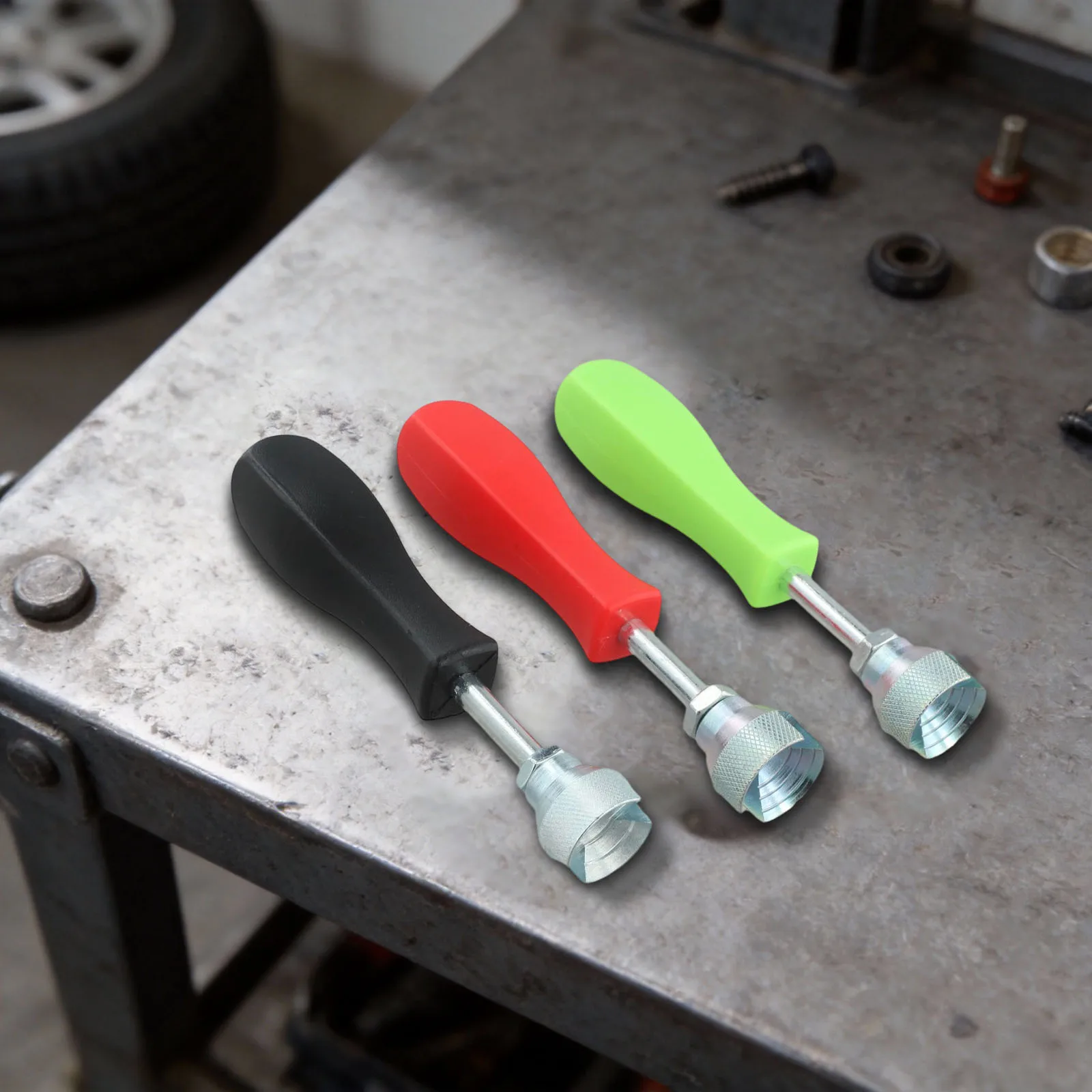 3pcs Auto Drum Brake Repair Tool Set with Fixed Spring Compressor for Motorcycle and Brake Repair 3pcs Auto 3pcs
