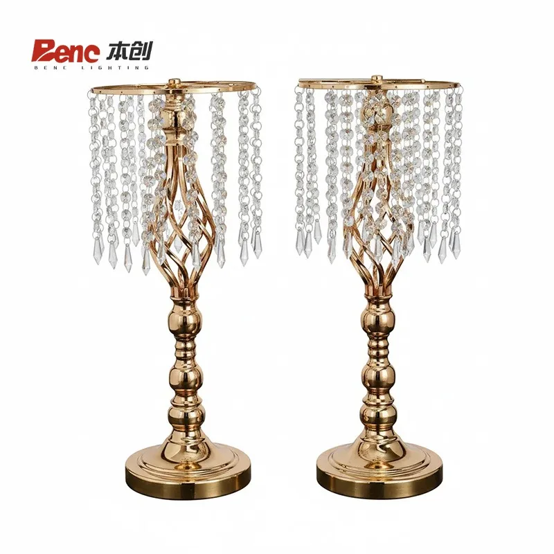 Wedding arrangement Wrought iron flower warn Crystal vase Stage Roman column Road guide Home