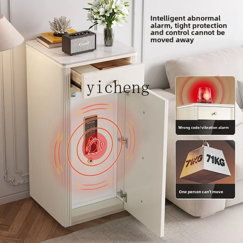 GZ-24   Insurance Anti-Theft Hidden Bedside Cabinet Safe With Password Lock Invisible Safe