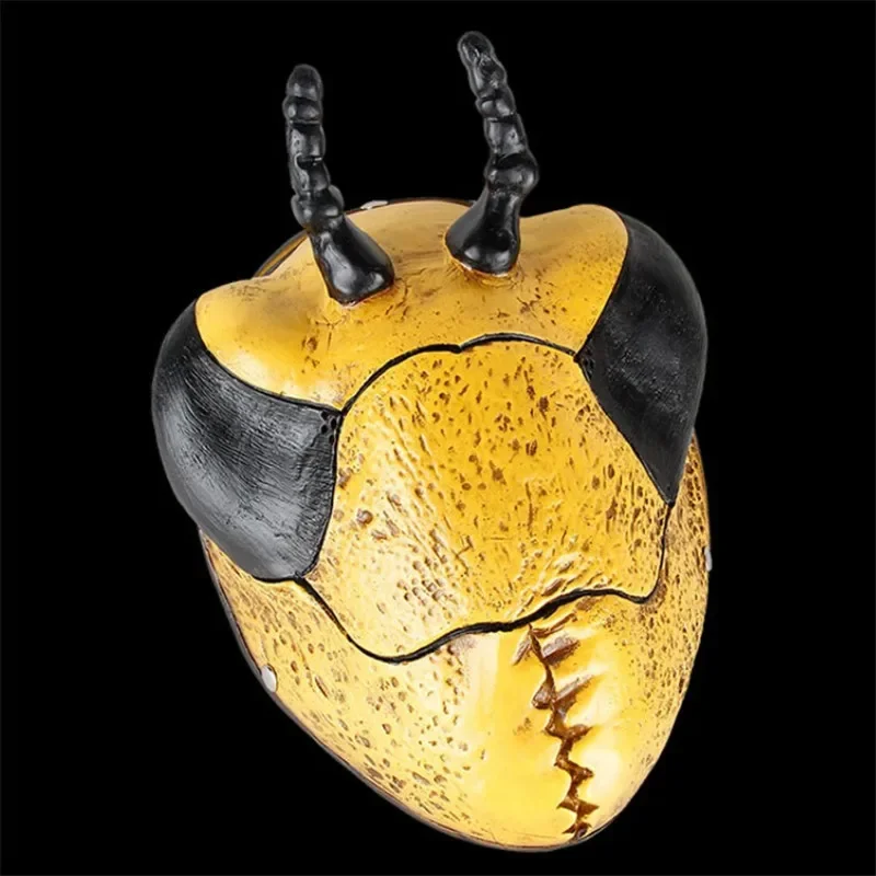 

Harvest Day 2 Mask Golden Beetle Masque Insect Cosplay Mask Robbery Salary Day 2 Mask Halloween Harvest Day 2 Insect Resin Mask