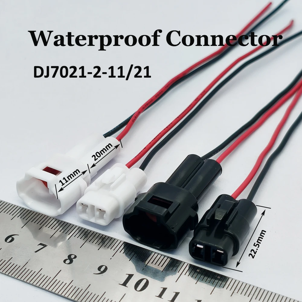 1 Stück 2-Pin Nebelscheinwerfer Wasserdichter Steckverbinder DJ7021-2-11/21 Auto-Stecker 6187-2171 6180-2181 Auto-Nebelleuchten-Verdrahtungssteckdose – Detail 1