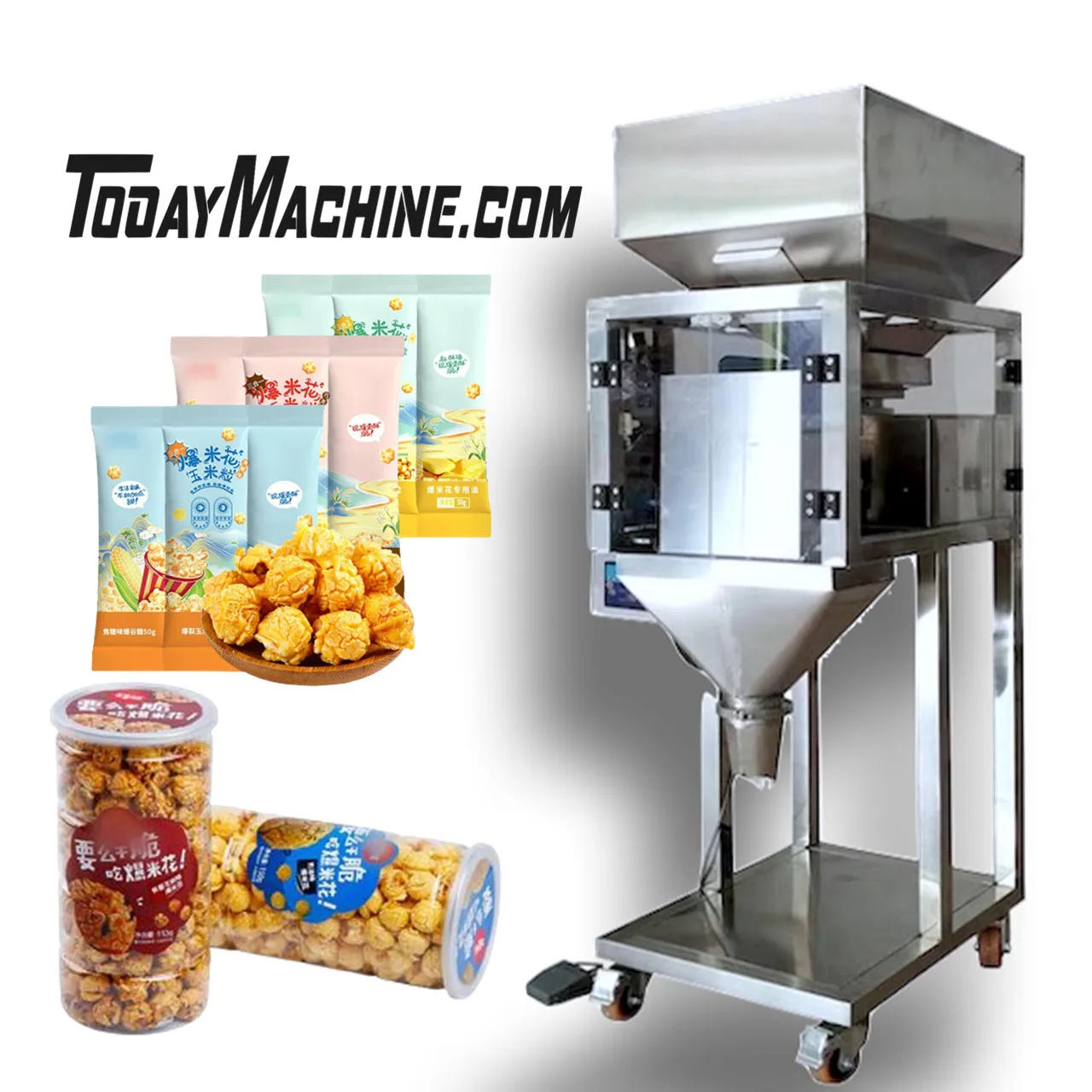 

Weighing Hoppers Snack Foods Beans Rices Dried Fruit Automatic Filling Linear Weigher