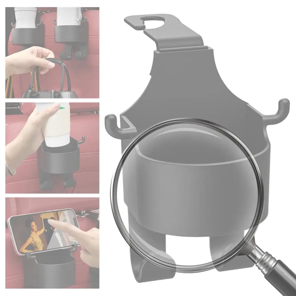 

Car Seat Headrest Hook Hanger Car Cup Holder Bottle Drinks Storage Holder Car Interior Accessories