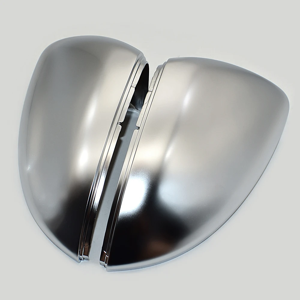 Car Mirror Cover For VW Golf 7 Lamando Sportsvan Matte Chrome Silver Rearview Mirror Cover Protection Cap Car Styling