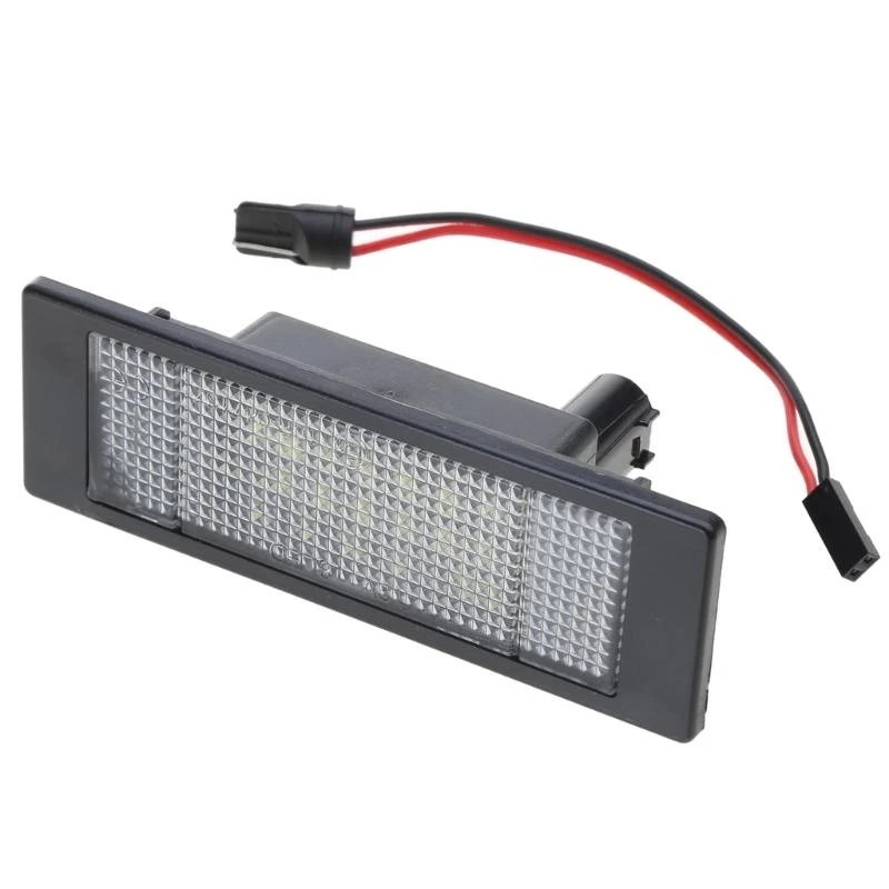 

652F Rear Bumper Number Plate Lamp Light Replace 63267193294 6326-7193-294 LED License Plate Lamp for E89 E81 E87 F20 F21