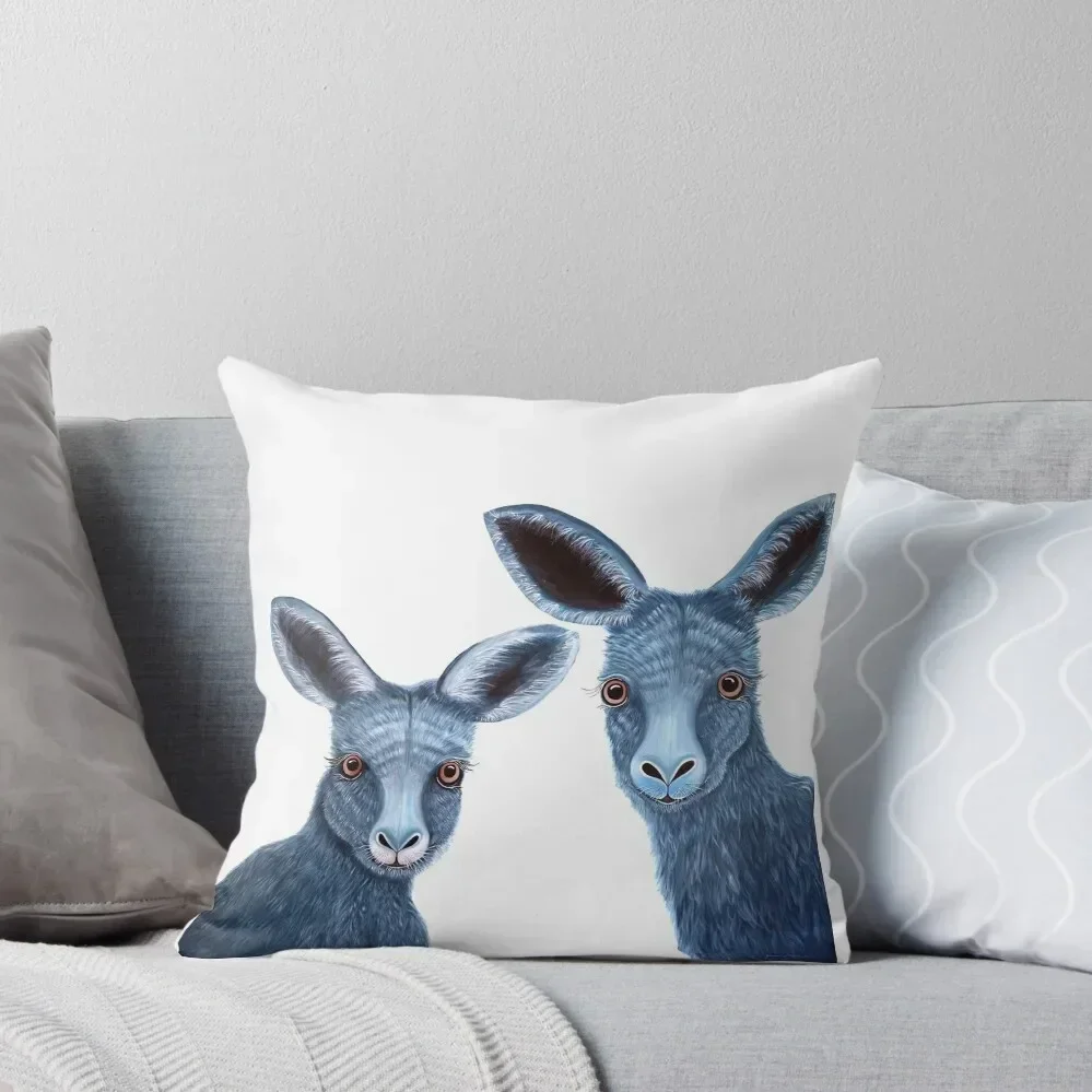 Quirky Kangaroos Throw Pillow Cushions For Decorative Sofa Throw Pillow Cushion Cover For Sofa pillow