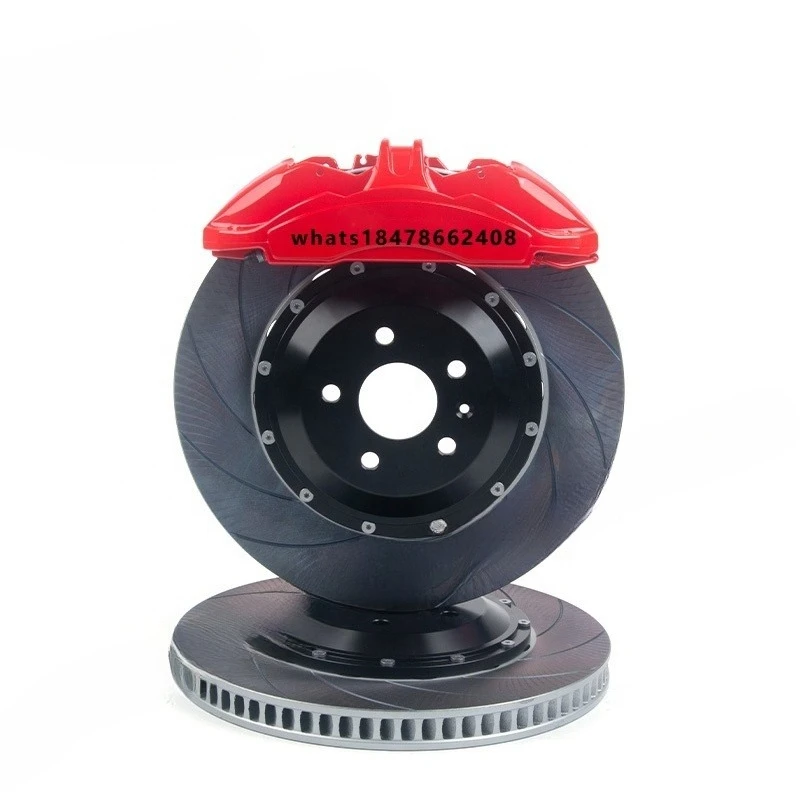 

GT350 Big Brake Car Caliper Kit 6 Pistons Car Brake 380-410mm Rotor Front 19 Inch Wheels Caliper System for Dodge CHALLENGER