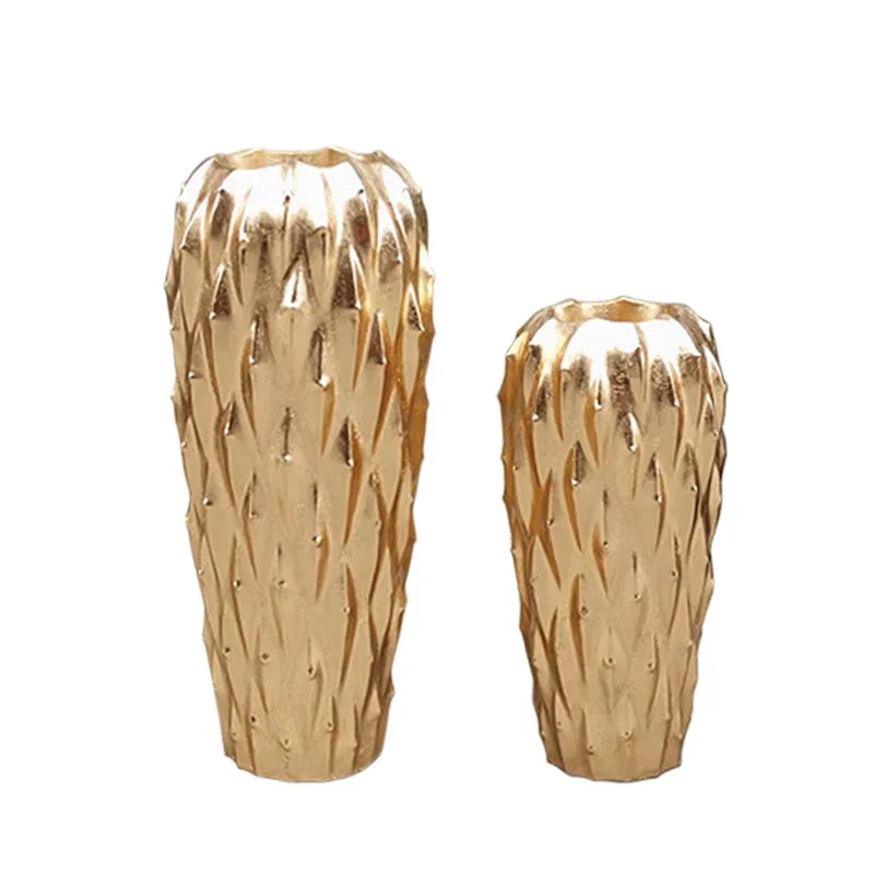 CX floor-to-ceiling large vase modern light luxury home furnishing model room hotel decoration