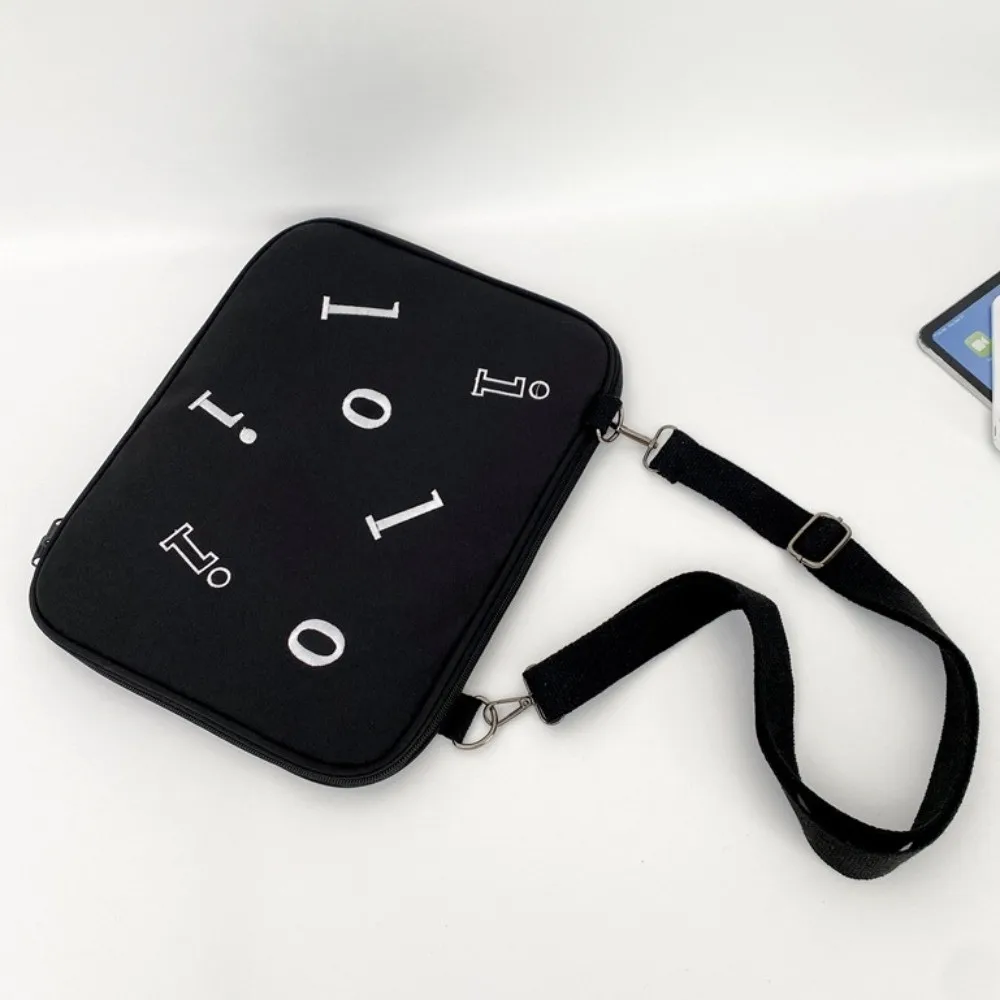 With Shoulder Strap Crossbody Laptop Bag Shockproof Protective Tablet Sleeve Bag Cartoon Cute Girl Computer Bag Girls/Lady/Women