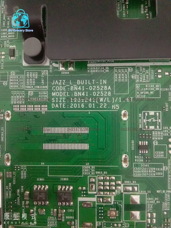 Applicable to  UA49/55KU6880/6100JXXZ/KUC30SJXXZ main board BN41-02528A