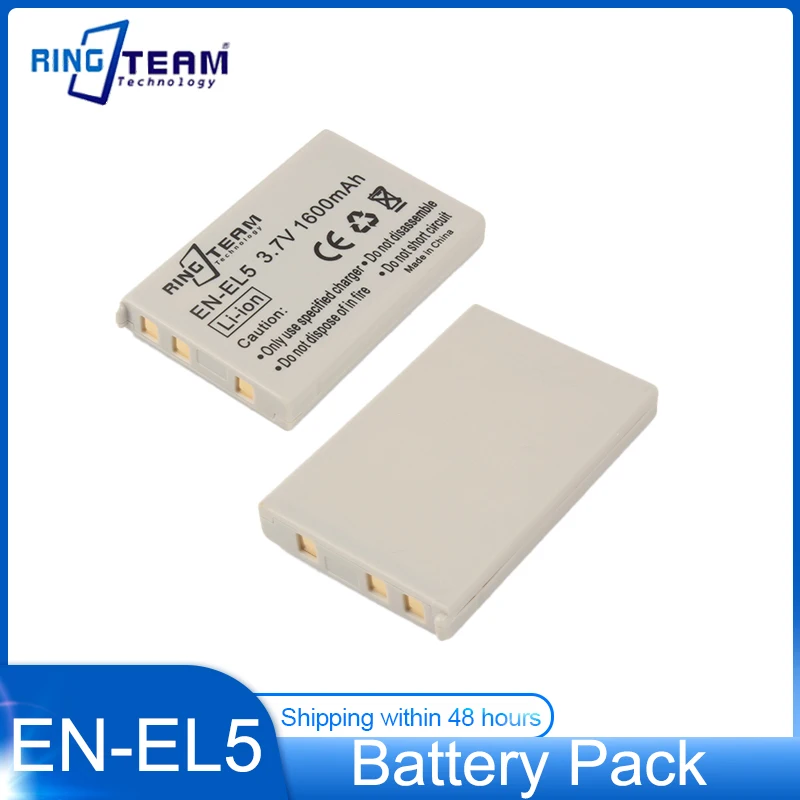 EN-EL5 EN EL5 ENEL5 Lithium Ion Battery Pack for Nikon Coolpix 3700 4200 5200 P80 P90 P100 P500 P510 P520 P530 P5000 P5100