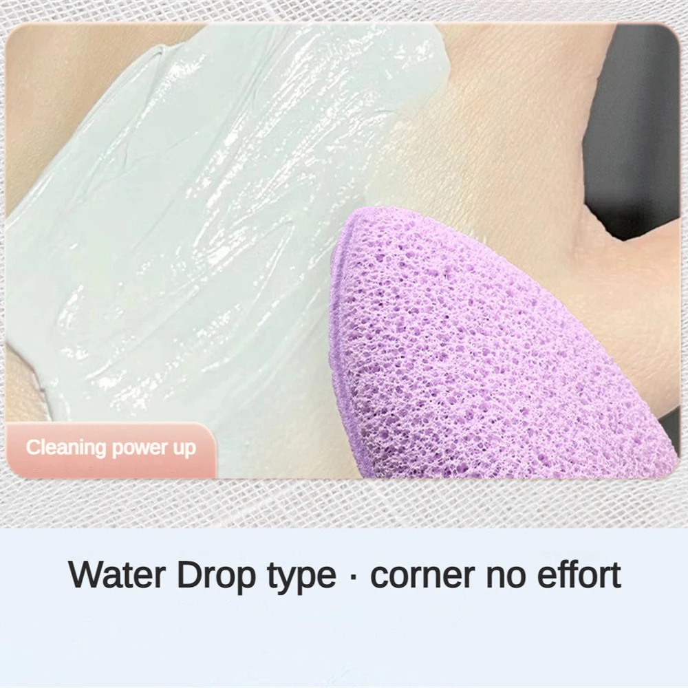 Gezicht Wassen Spons Gezicht Veeg Handschoen Type Kompres Cosmetische Puff Gezichtswas Spons Reinigingstool Make-Up Remover Spons