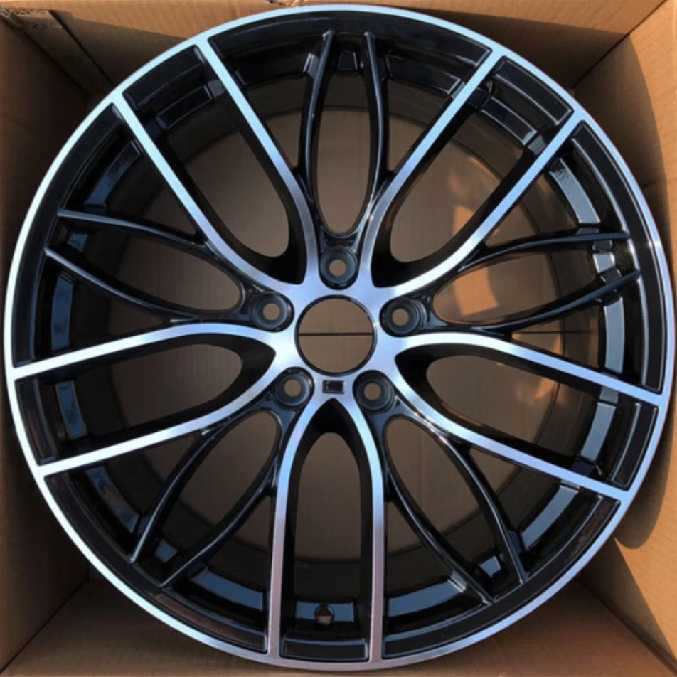 Hot Sale Two Tone Forged Alloy Wheels Multi Spoke Car Rims 5x120 PCD