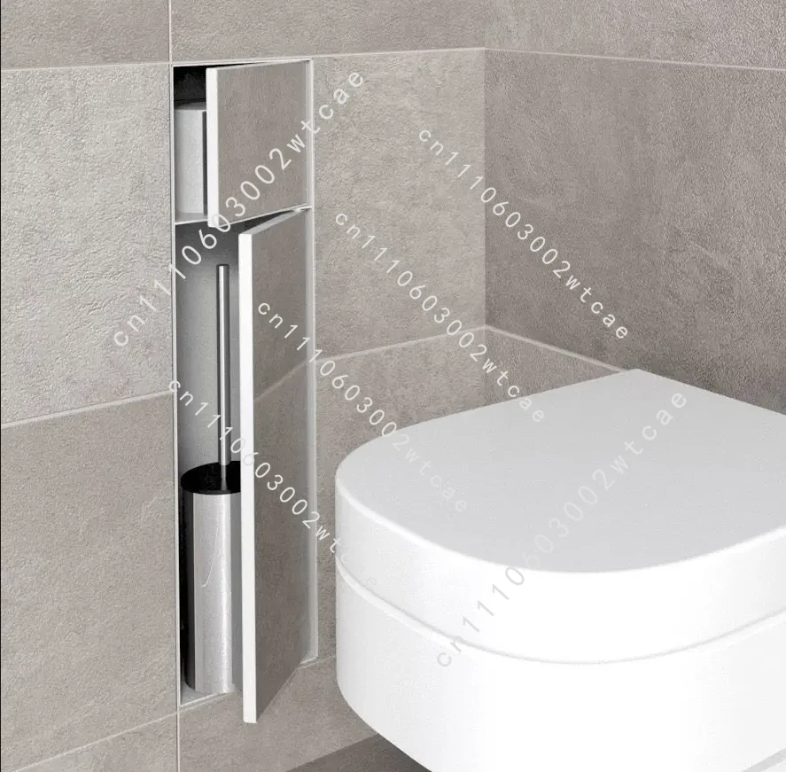 Built-in Bathroom Cabinets Anti Rust Toilet Brushed Storage Niche Toiletpaper Dropshipping Shower Niche Niche Encastrable
