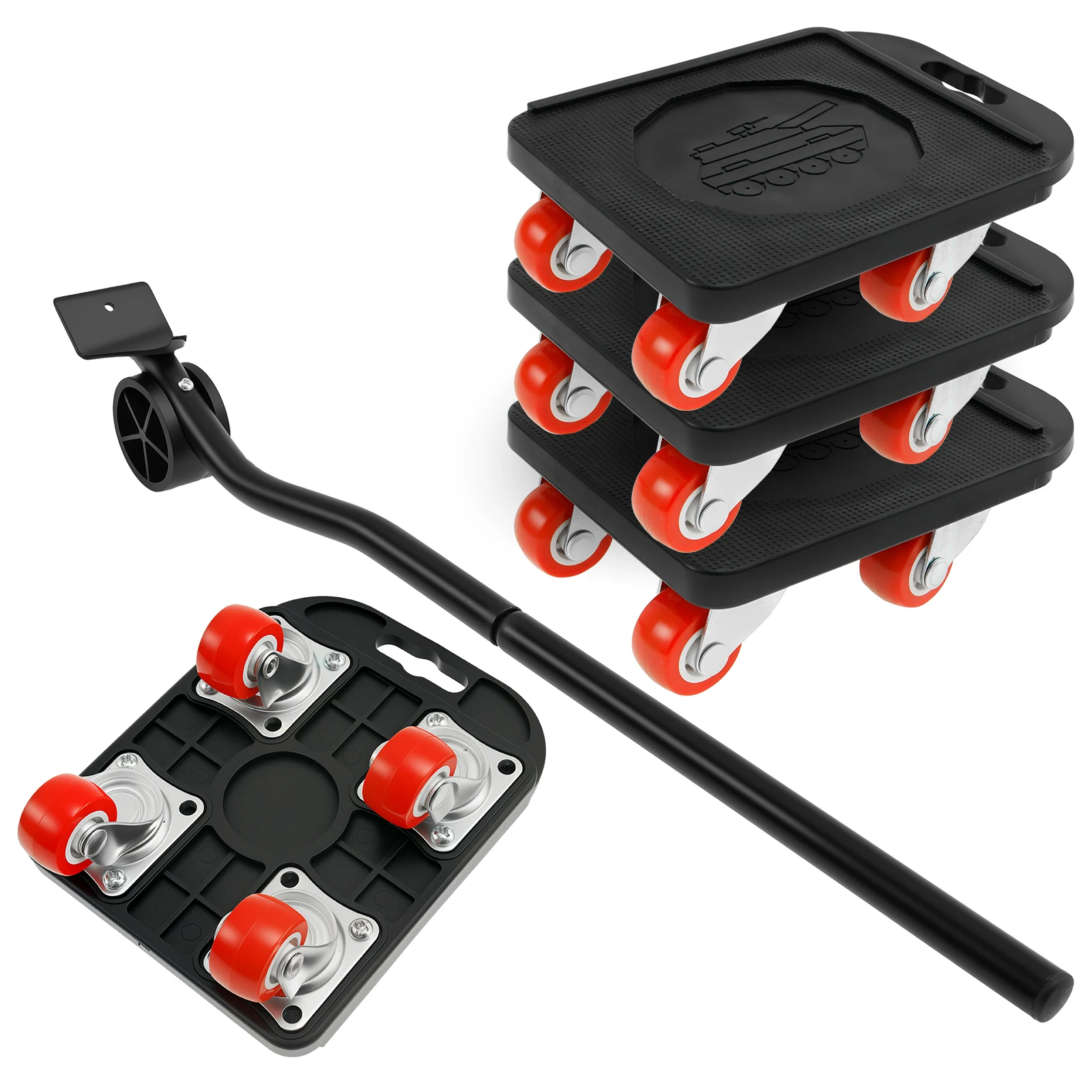 

Инструмент для перемещения мебели Мебельная тележка и инструмент для подъема мебели с 360° ° Вращающийся резиновый слайдер для перемещения приборов для дивана-кровати