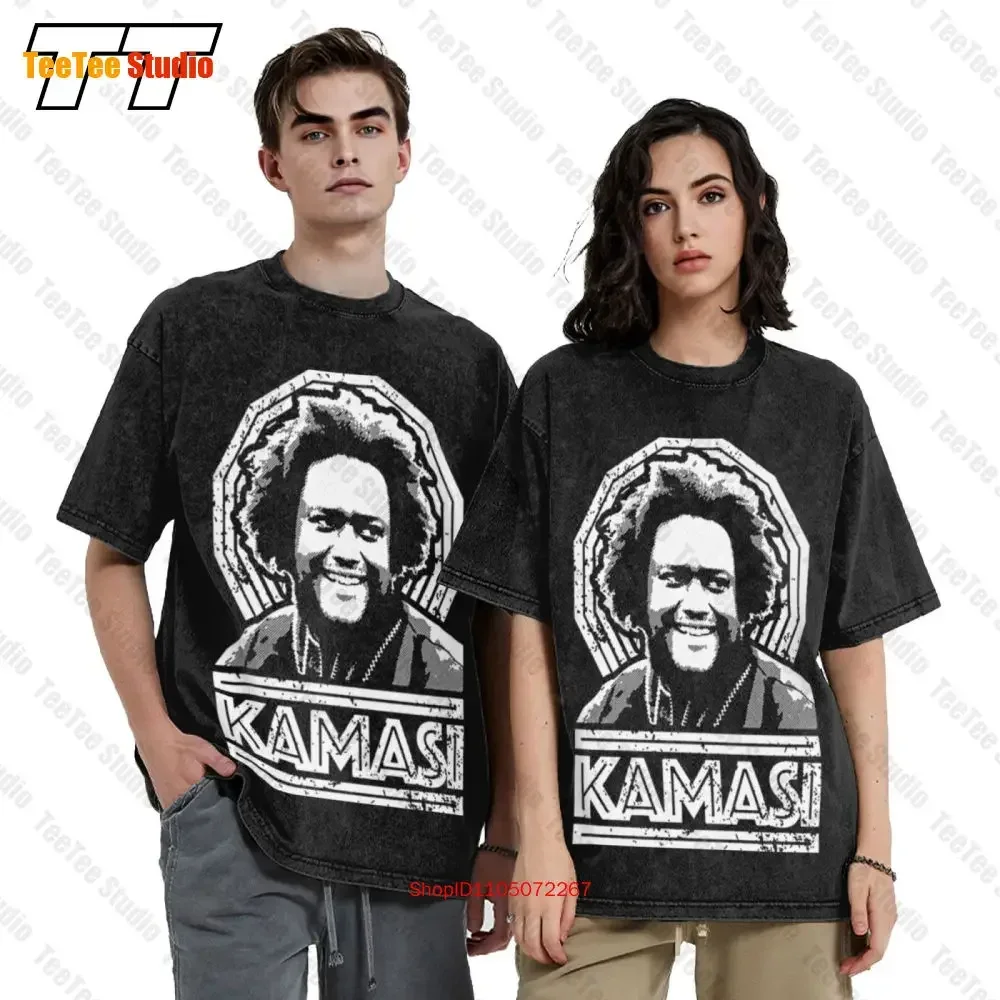 Kamasi Washington Tribute Jazz Saxophonist Vintage Oversized T-Shirt YH4X