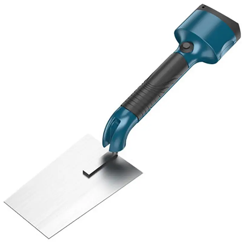 Rechargeable Electric Bucket Trowel Wall Finishing Trowel For Cement And Concrete,Tile,Brick,Plaster, Soft Rubber Handle llanas