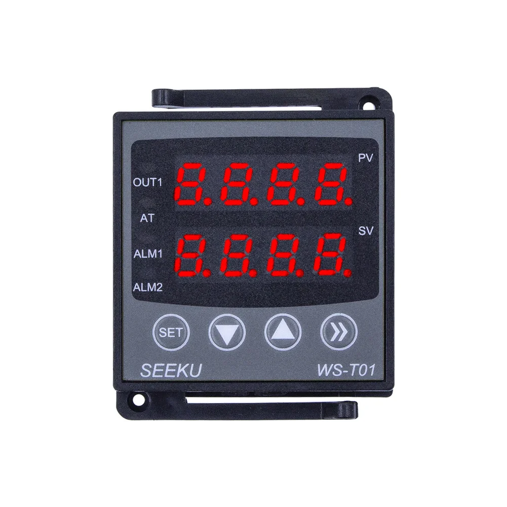 RS485 MODBUS 6 alarm pattern controller T01 PT100 K type thermal couple 4-20mA 0-10V input 220VAC/24VDC Digital pid temperature