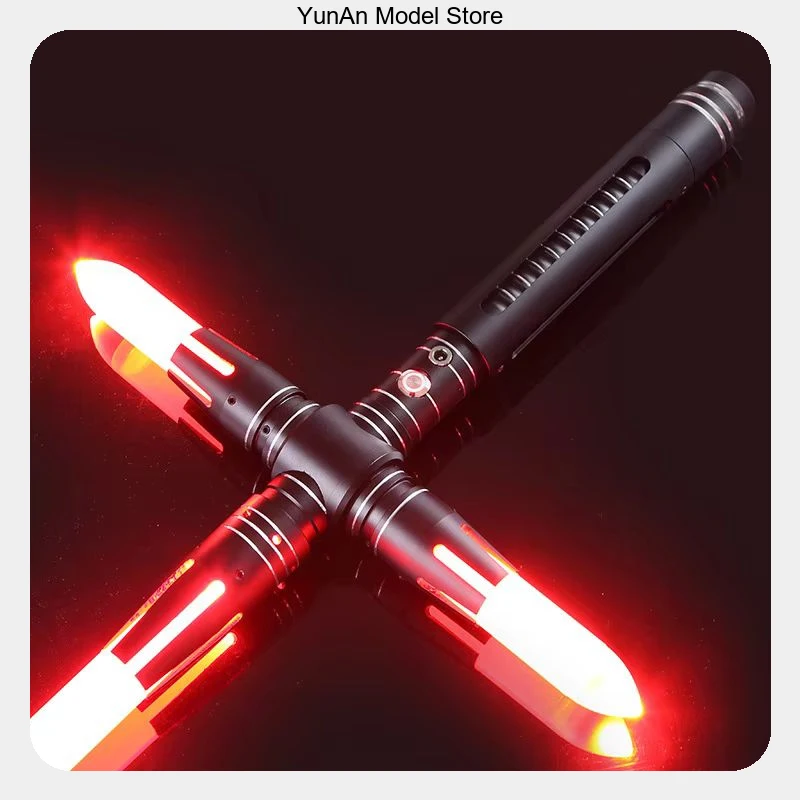 Hot 78-92cm Metal Cross Pixel Color Changing APP Luminous Sword Toy Pixel Light Effect Gift