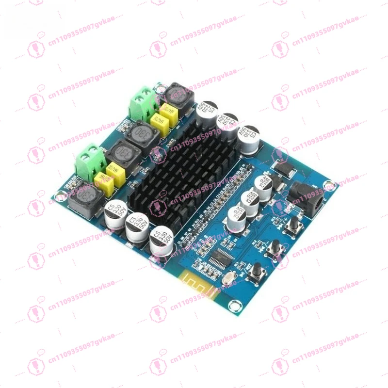 XH-M548 Bluetooth Two-channel 2 * 120W Digital Power Amplifier Board TPA3116D2 Audio Amplifier Board with Shell