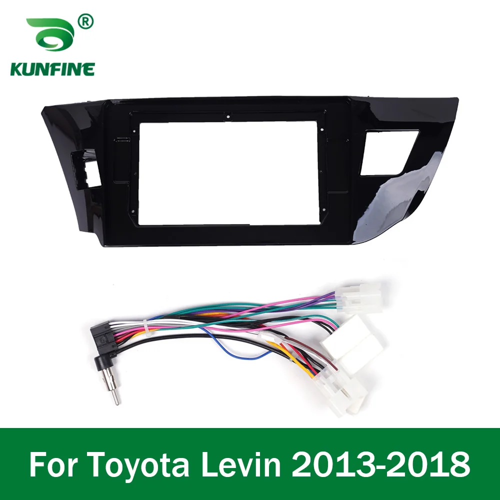 Car GPS Navigation Stereo ForToyota Levin 2013-2018  Radio Fascias Panel Frame Fit 2Din 10.1 inch In Dash headunit screen