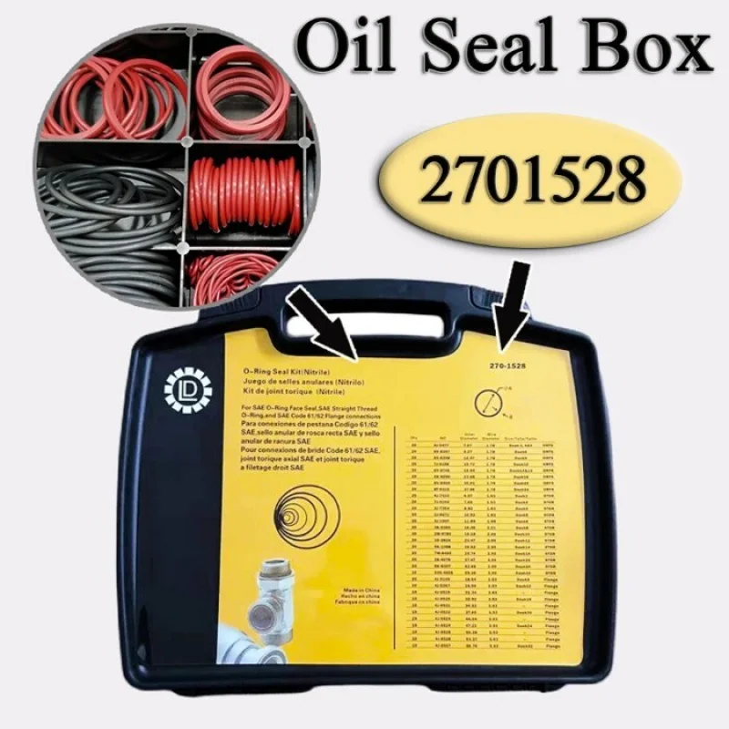 570PCS 270-1528 O-Ring Seal Kits Fits For CAT Excavator 1set