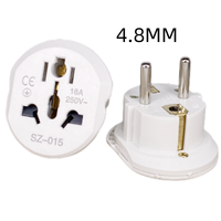 EU Plug Adapter AU CN US UK To Europe Adapter Converter Travel Adapter Australia Swiss America China US to EU Wall Socket