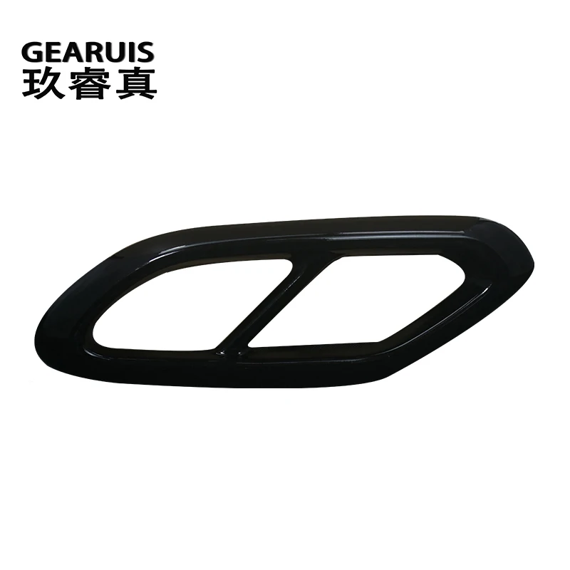 Car Styling For BMW X5 X6 F15 F16 Exterior Accessories Auto Tail Throat Exhaust Pipe Cover For Mercedes Benz GLC X254 2023-2024