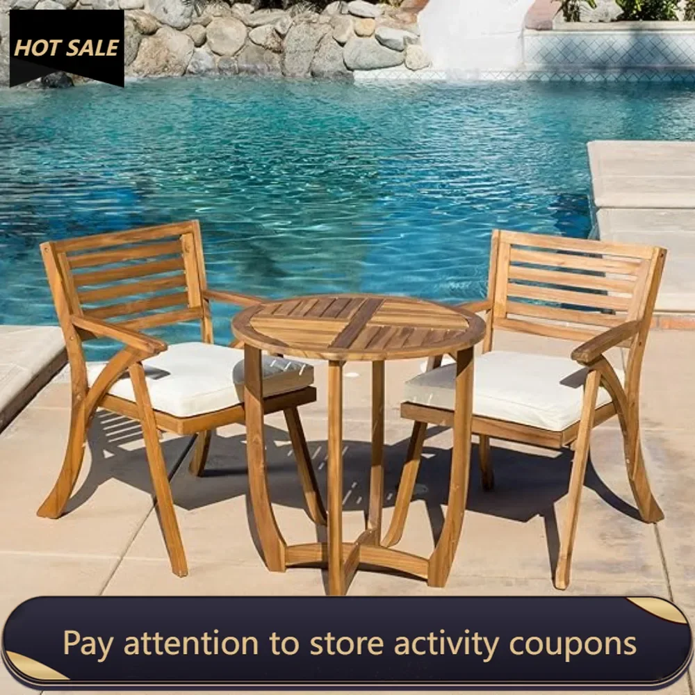 

Coronado Acacia Wood Bistro Set Stool Chair Camping Outdoor Furniture Teak Finish Freight Free Travel Chairs Beach Visors Camp