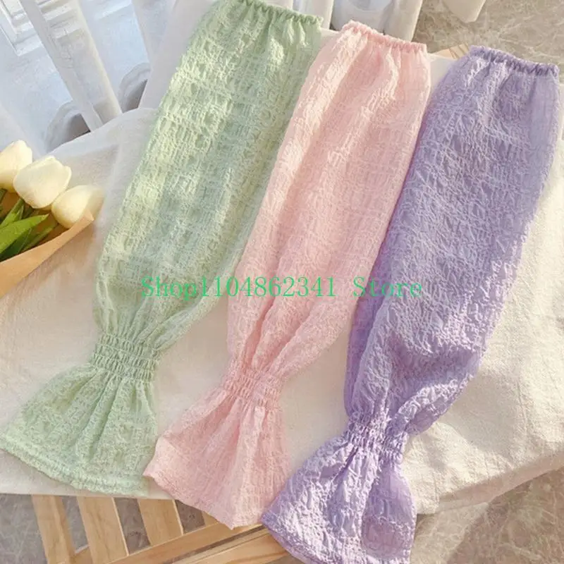 652f-ガール指なし手袋アームスリーブ手袋夏用日焼け防止アームカバー