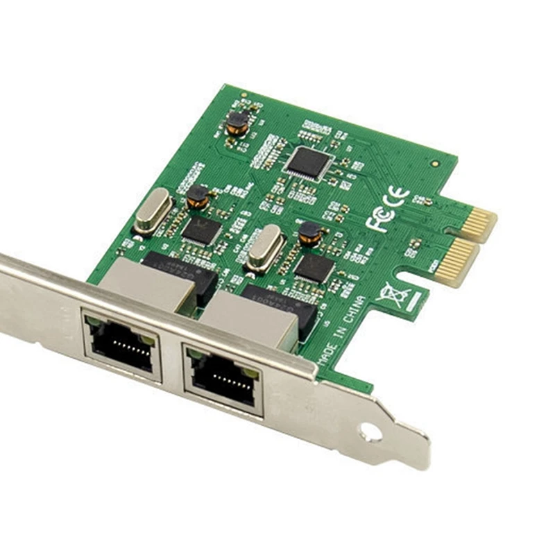 2 RJ45 Port Pcie X1 Dual Gigabit Realtek 8111F + Chipset Chipset Filter PCI-E komputer Lan kartu jaringan suku cadang 1000M