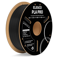 ELEGOO PLA PRO Filament 1.75mm 1KG, 30-250mm/s Printing Speed Improved Rigidity 3D Printer Filament Dimensional Accuracy