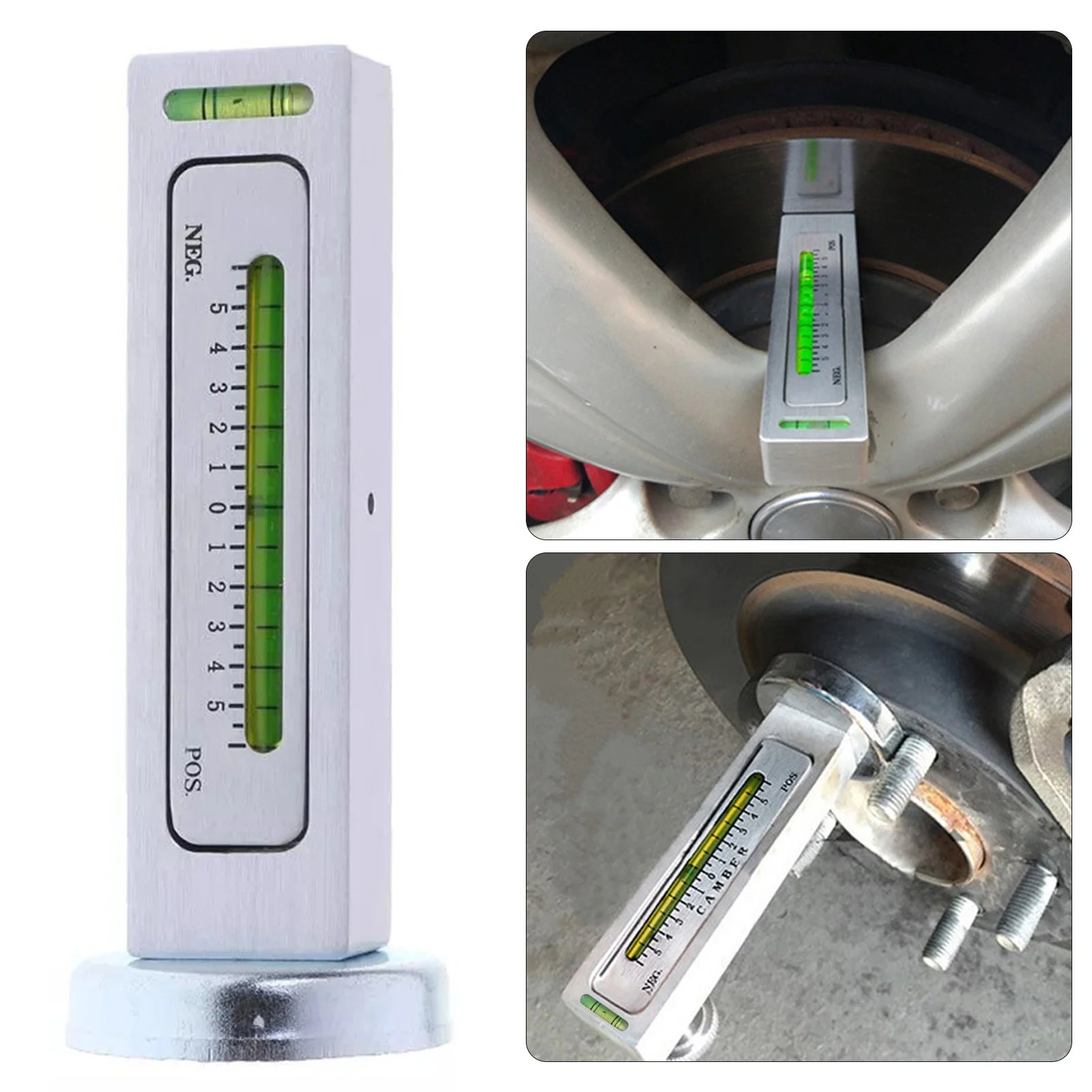 Car Four-Wheel Alignment Level Meter Correction Auxiliary Maintenance Tool Level Gauge Camber Setting Aid Tool Magnet