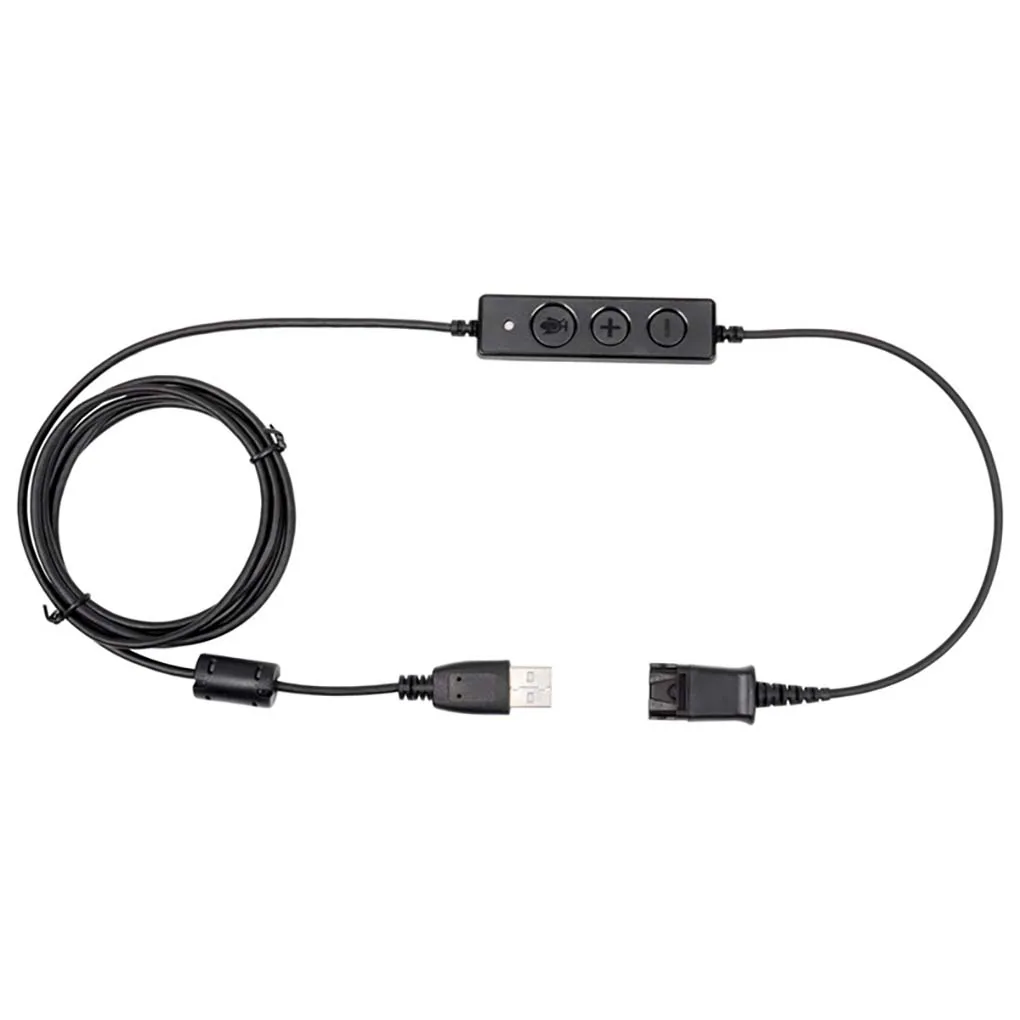 

QD Adapter Cable Quick Disconnect with Good Craftsmanship Volume Adjuster Mute Headphone Accessory Interface Replacement