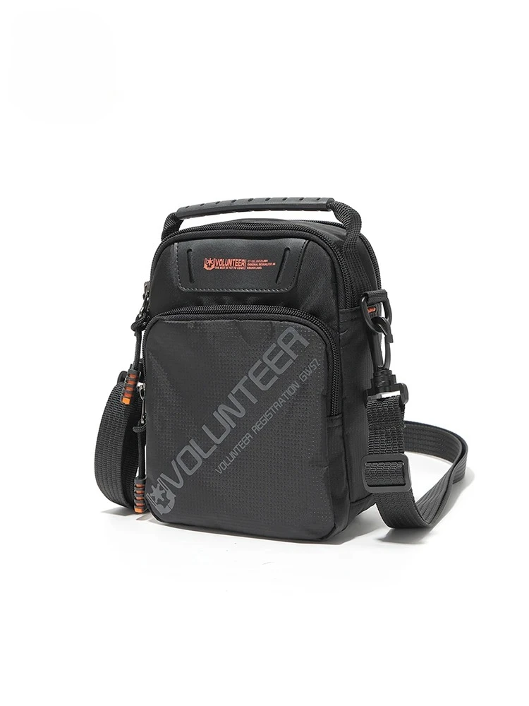 Volunteer Men's Shoulder Bags Fashion Travel Oxford Large Capacity High Quality Phone Waterproof Casual Sling Bag Man 1802-15