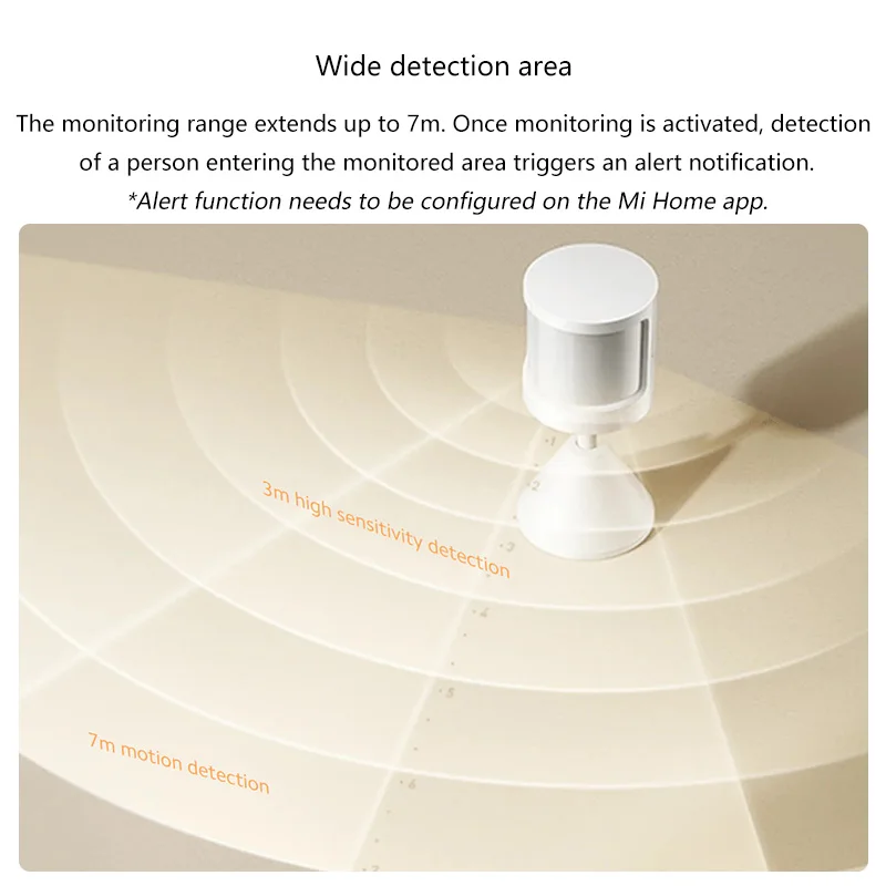 مستشعر حركة Xiaomi 2S عالي الحساسية، شاشة حركة صغيرة، كشف الإضاءة، بلوتوث، أتمتة ذكية لـ Mi Home