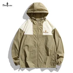 BIEM.L.FDLKK brand camping raincoat for men and women, ice fishing, sun protection suit, hunting suit, quick drying windbreaker