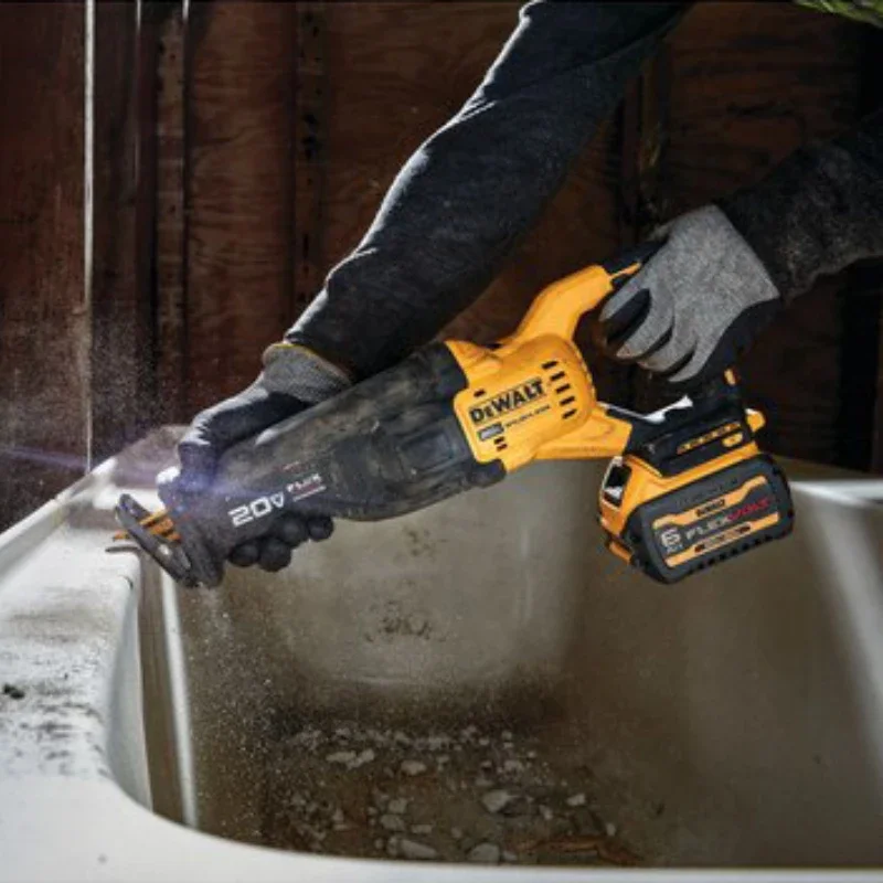 DEWALT DCS386 Brushless Cordless Reciprocating Saw with FLEXVOLT ADVANTAGE™ 20V Lithium Power Tools 3000SPM