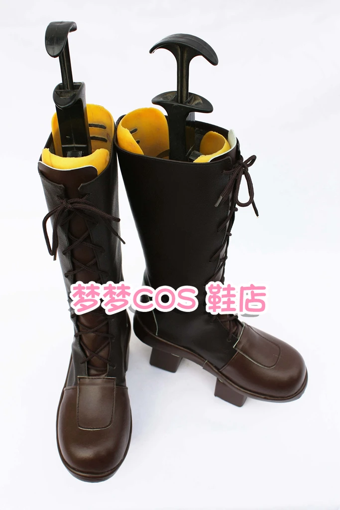Thousand Cherry Trees Blossoms Senbonzakura Mikuu Cosplay Shoes Boots Anime Halloween Carnival Handmade Boots