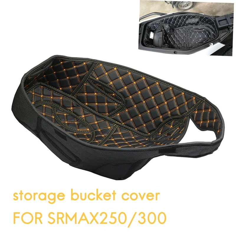 

For Aprilia SRMAX250 SRMAX300 Trunk Liner Protector Motorcycle Seat Bucket Mat Storage Box Mat