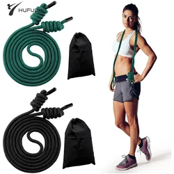 Cuerda de ejercicio de flujo para fitness, cuerda de entrenamiento trenzada doble, cuerdas de saltar de longitud ajustable para hombres y mujeres, entrenamiento de gimnasio en casa