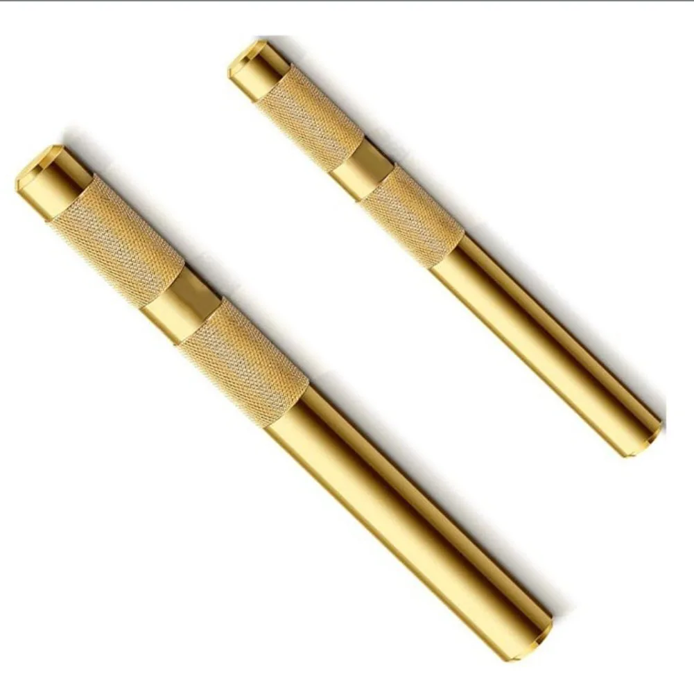 Professional Brass Drift Punch Set of 3 Non Marring Tools for Construction Woodworking and Mining Applications