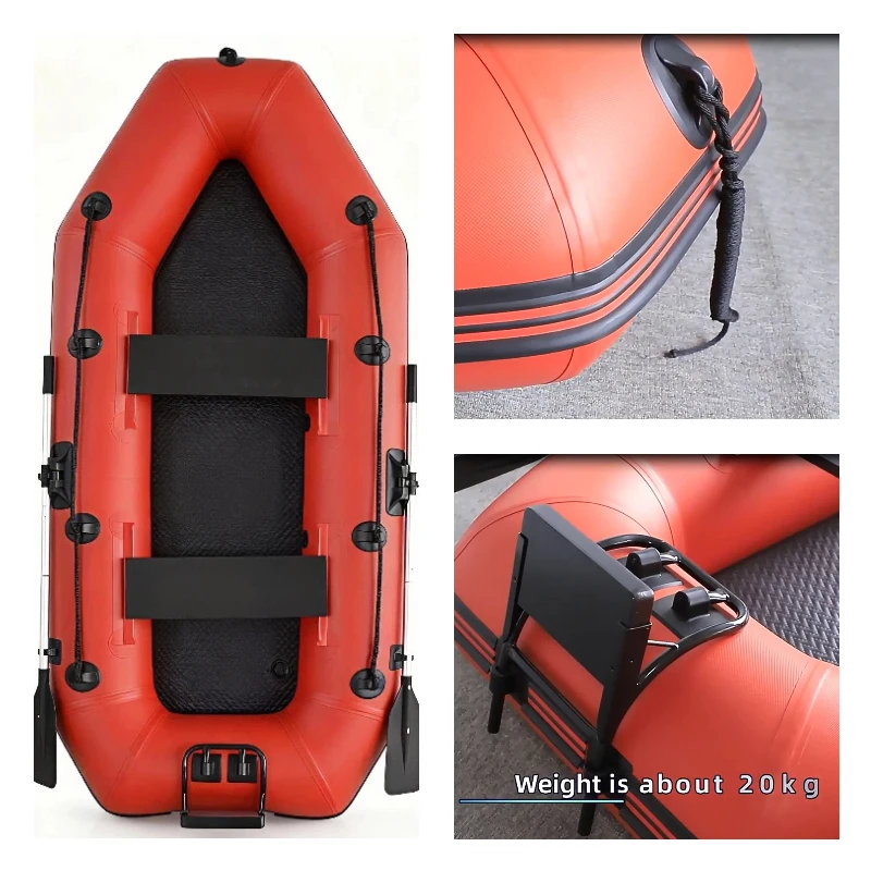 Heavy‑Duty Inflatable Rib Boat Dinghy Yacht Tender Multi‑Purpose Vessel For Motor Mount Fishing Sea Lake Marine Boating Sport