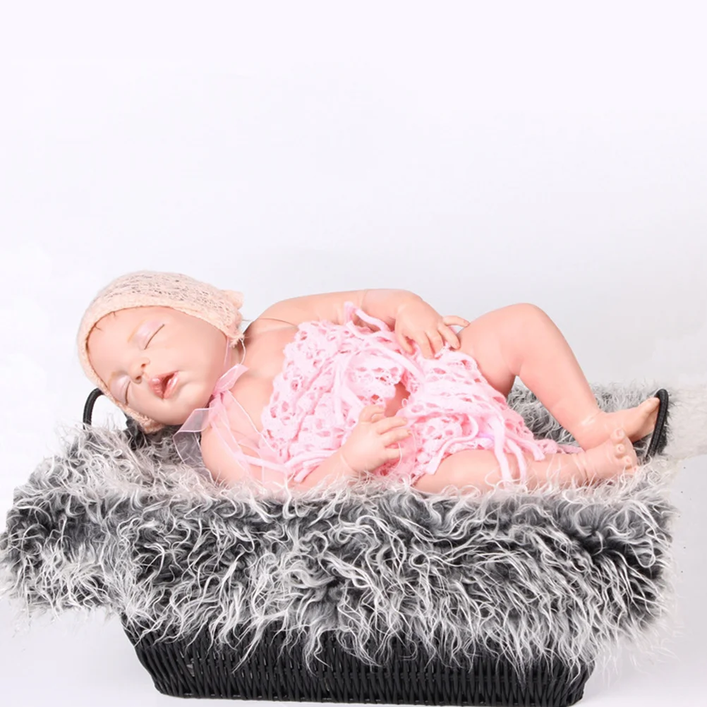 1Pc Creative Photo Background Blanket Infant Breathable Blanket Photography Prop Infant Photography Props